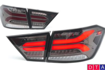 Фонари задние светодиодные LED в стиле Mercedes AMG серые для LADA VESTA